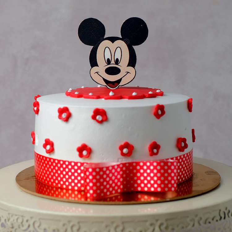 Smiley Mickey mouse cake, - Just Bake